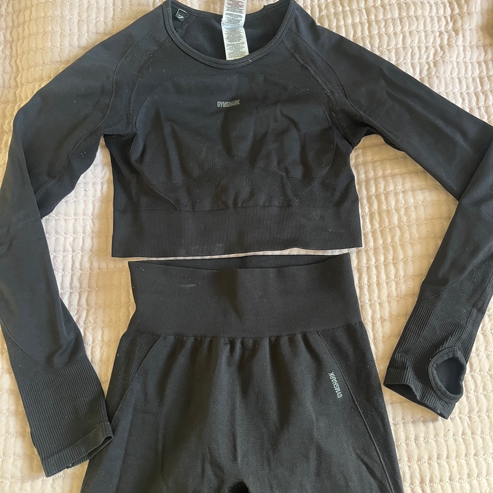 Gymshark Leggings and Longsleeve Set